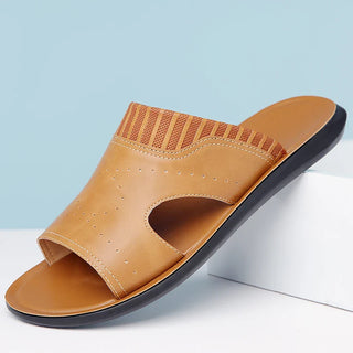 Mykonos Leather Sandal