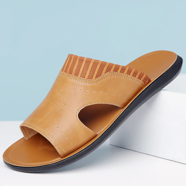 Mykonos Leather Sandal