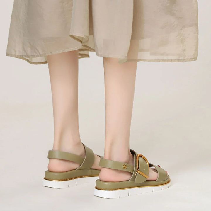 Pomona Slingback Low Platform Sandal
