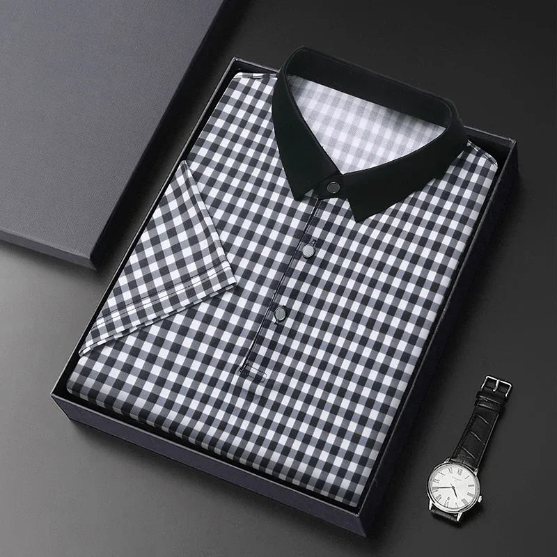 Anthony St. Clair Ice Silk Polo