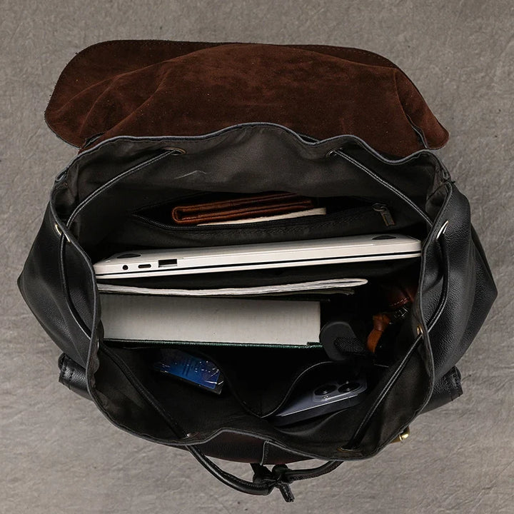 Hudson Genuine Leather Backpack