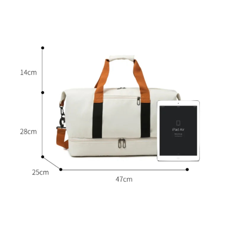The Getaway Drop Bottom Duffel