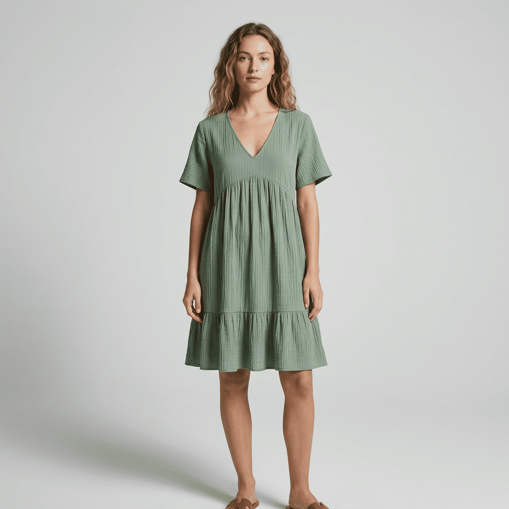 Ava Tiered Ruffle Mini Dress