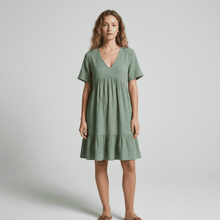Ava Tiered Ruffle Mini Dress