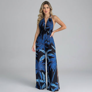 Estella Halter Slit Maxi Dress