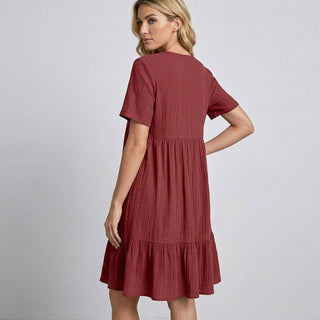 Ava Tiered Ruffle Mini Dress