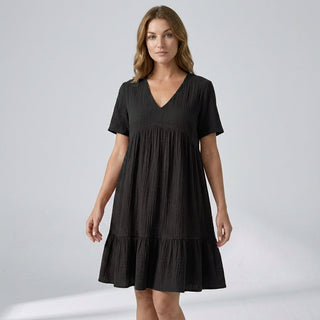 Ava Tiered Ruffle Mini Dress