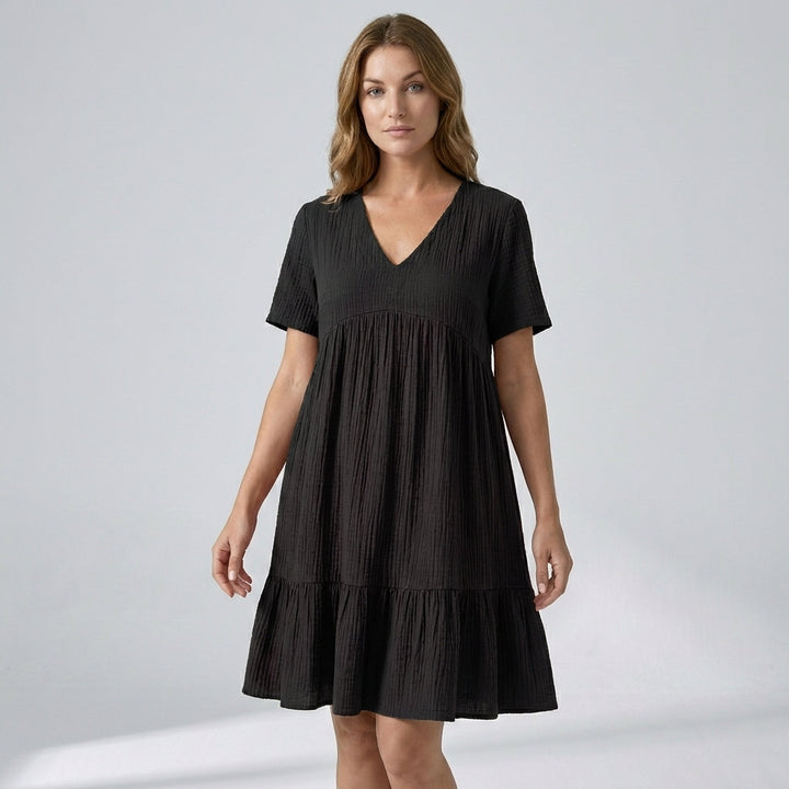 Ava Tiered Ruffle Mini Dress