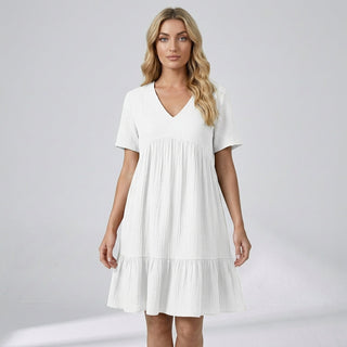 Ava Tiered Ruffle Mini Dress