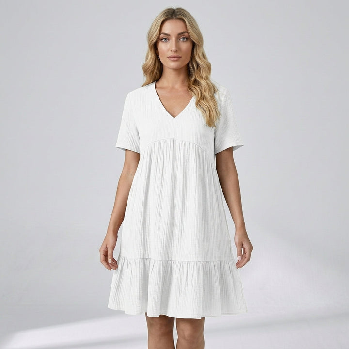 Ava Tiered Ruffle Mini Dress