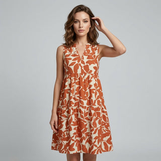 Isla Tiered Babydoll Mini Dress