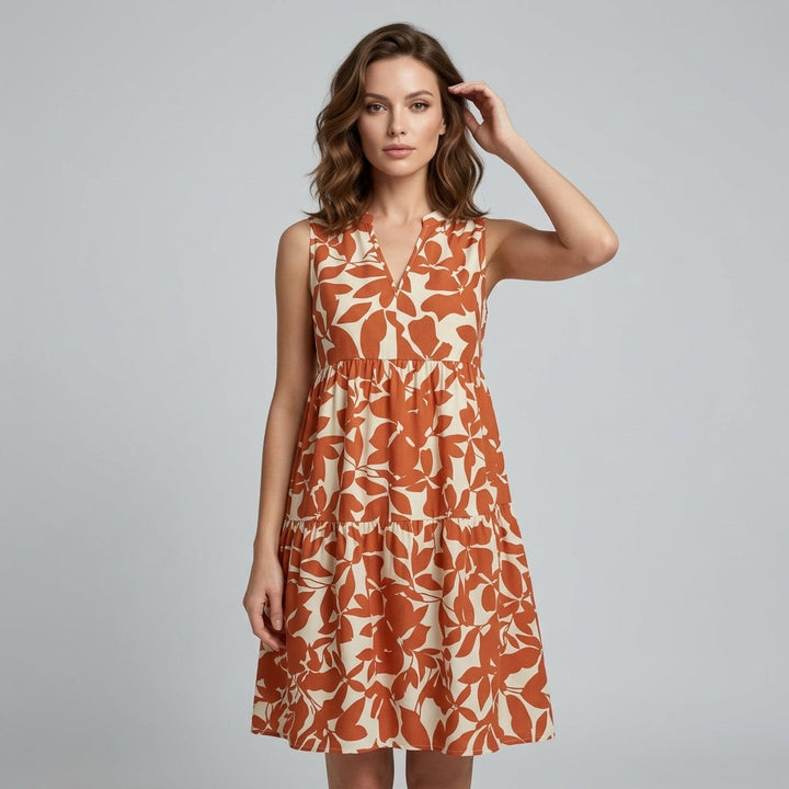 Isla Tiered Babydoll Mini Dress