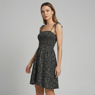 Clara Smocked Mini Dress