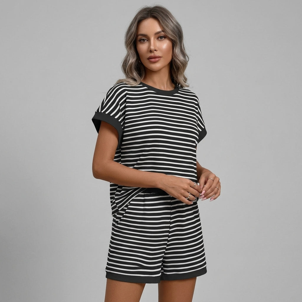Sienna Striped Two-Piece Set