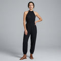 Esme Halter Smocked Jumpsuit
