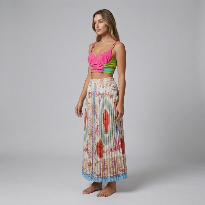 Savannah Pleated Two-Piece Set