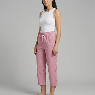 Slena Striped Wide-Leg Pants
