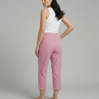 Slena Striped Wide-Leg Pants