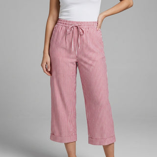 Slena Striped Wide-Leg Pants