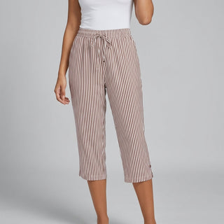Slena Striped Wide-Leg Pants