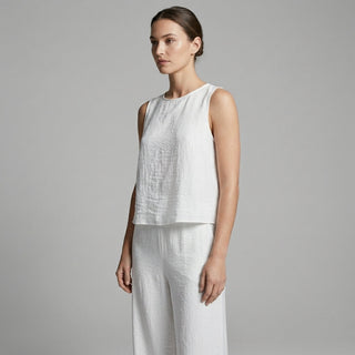 Iris Sleeveless Wide-Leg Two-Piece Set