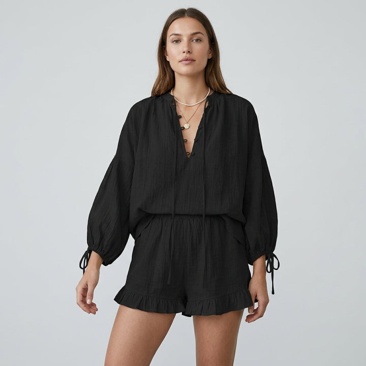 Margot Ruffle Two-Piece Set