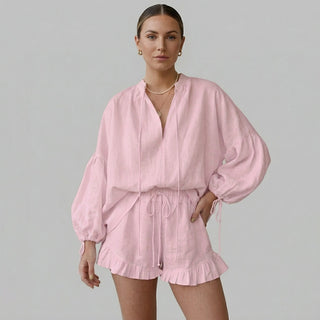 Margot Ruffle Two-Piece Set