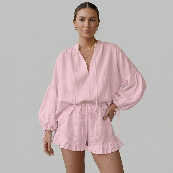Margot Ruffle Two-Piece Set