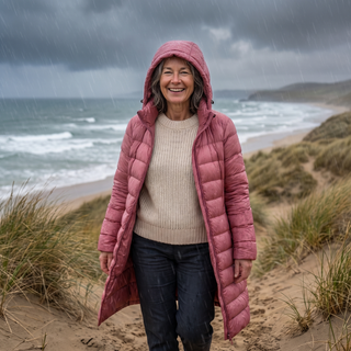 Astrid | Lightweight Hooded Puffer Coat