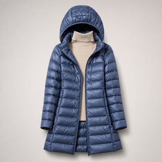 Astrid | Lightweight Hooded Puffer Coat