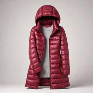 Astrid | Lightweight Hooded Puffer Coat