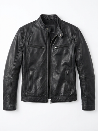 Bastien | Leather-Look Moto Jacket