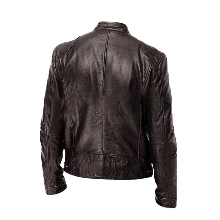 Bastien | Leather-Look Moto Jacket
