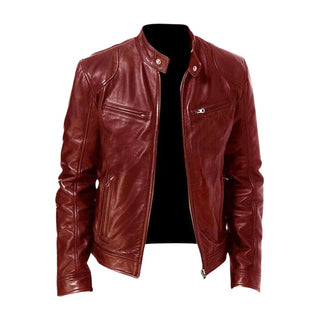 Bastien | Leather-Look Moto Jacket