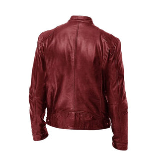 Bastien | Leather-Look Moto Jacket