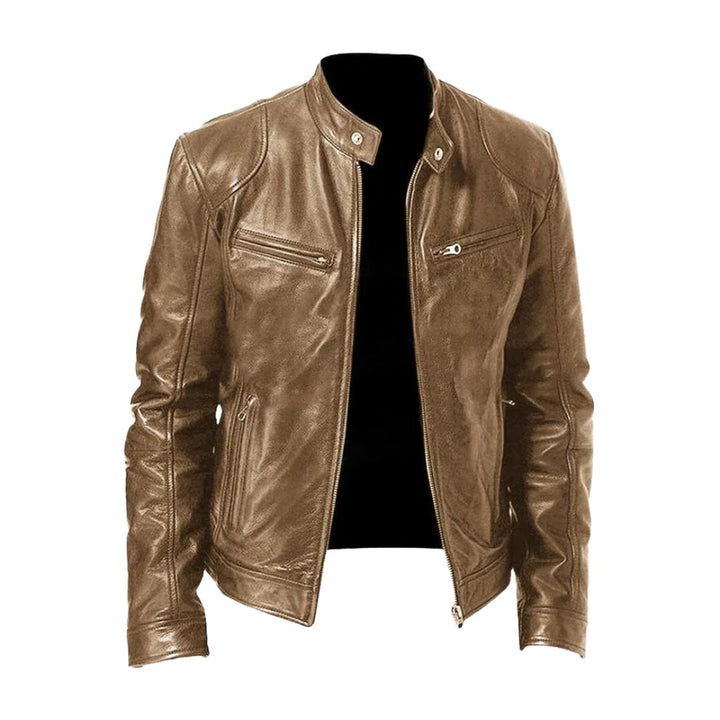 Bastien | Leather-Look Moto Jacket