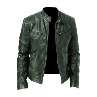Bastien | Leather-Look Moto Jacket