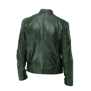 Bastien | Leather-Look Moto Jacket