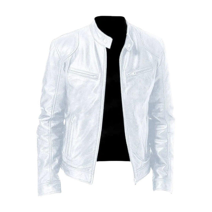 Bastien | Leather-Look Moto Jacket