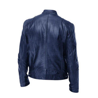 Bastien | Leather-Look Moto Jacket