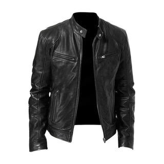 Bastien | Leather-Look Moto Jacket