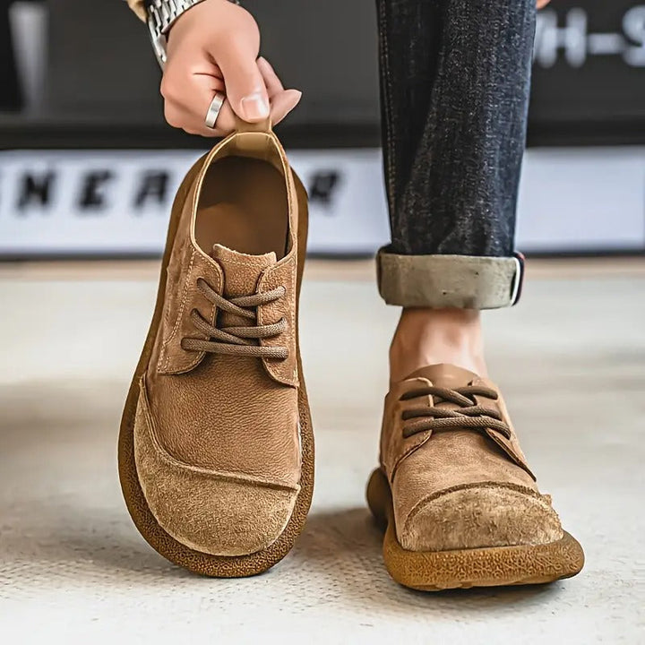 Bertrand | Suede-Look Lace-Up Shoe
