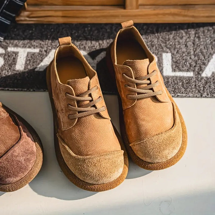 Bertrand | Suede-Look Lace-Up Shoe