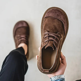 Bertrand | Suede-Look Lace-Up Shoe