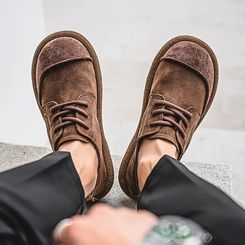 Bertrand | Suede-Look Lace-Up Shoe