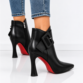 Blair | Buckle Pointed Ankle Boots