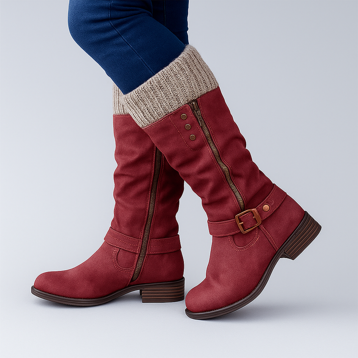 Bonnie | Buckle Slouch Boots