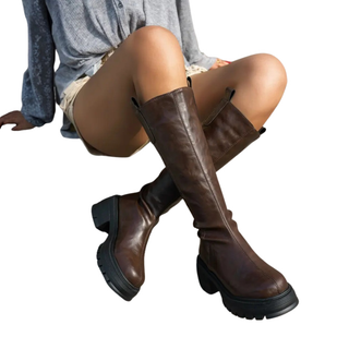 Britta | Fleece-Lined Knee-High Boots