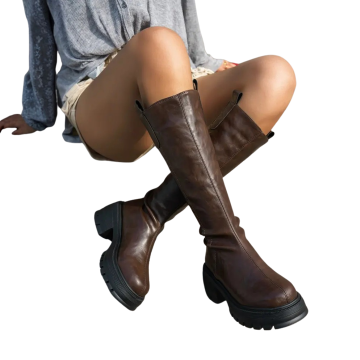 Britta | Fleece-Lined Knee-High Boots