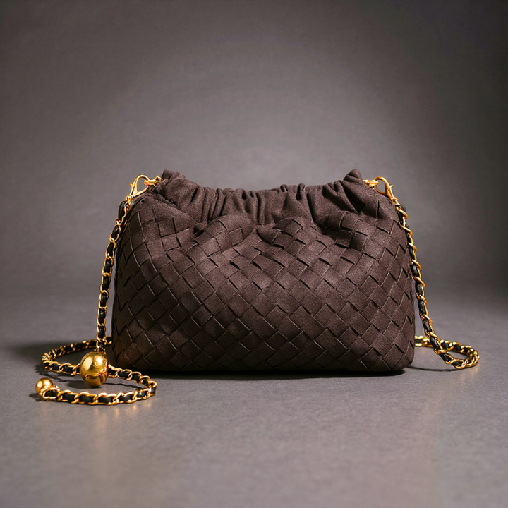 Marlo Woven Mini Shoulder Bag